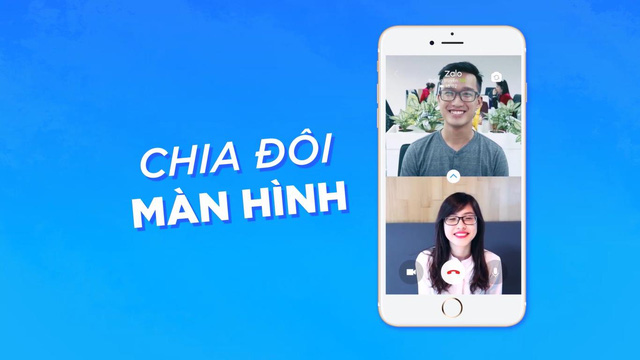 zalo chia doi man hinh khi goi video Tính năng chia đôi màn hình khi gọi video ở zalo