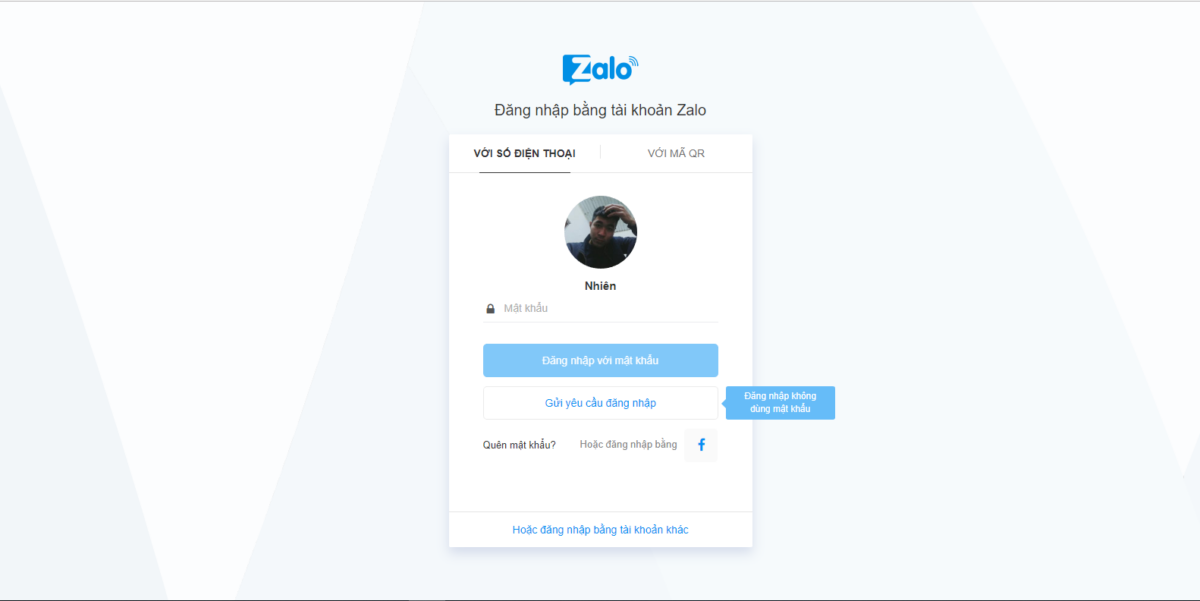 dang nhap zalo web 01 Hướng dẫn cách đăng nhập vào Zalo Web trên google chrome