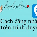 huong dan dang nhap zalo web Hướng dẫn cách đăng nhập vào Zalo Web trên google chrome